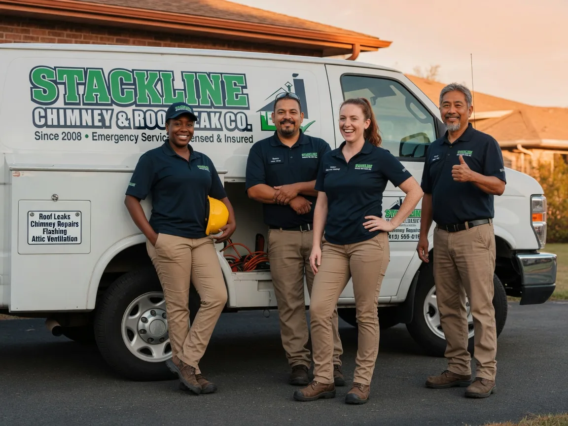Chimney flashing repair company in Earth City, MO